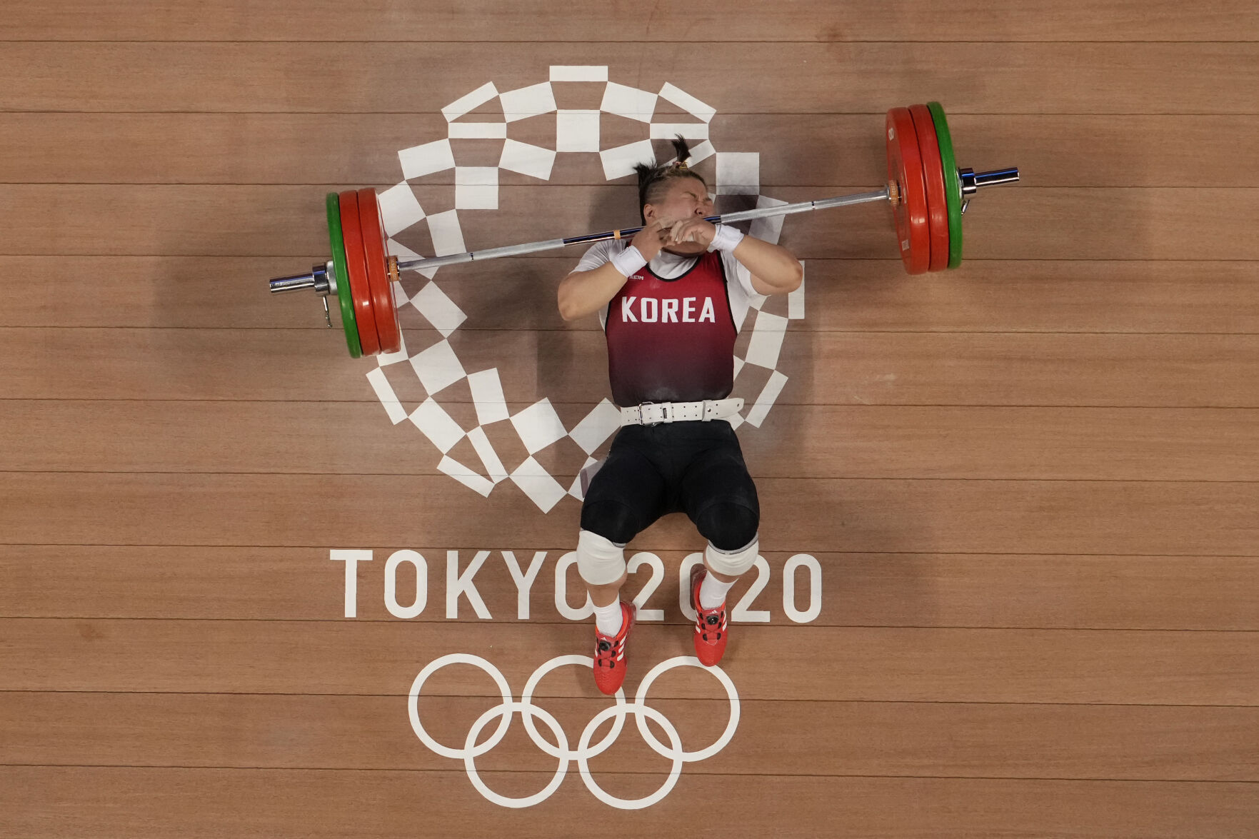 APTOPIX Tokyo Olympics Weightlifting